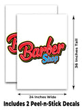 Barber Shop A-Frame Signs, Decals, or Panels