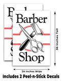 Barber Shop A-Frame Signs, Decals, or Panels