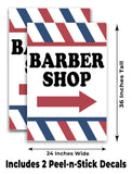 Barber Shop A-Frame Signs, Decals, or Panels