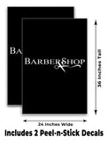 Barber Shop A-Frame Signs, Decals, or Panels