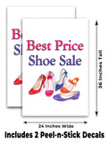 Best Price Shoe Clearance A-Frame Signs, Decals, or Panels