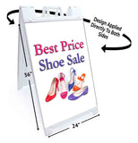 Best Price Shoe Clearance A-Frame Signs, Decals, or Panels