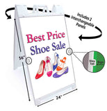 Best Price Shoe Clearance A-Frame Signs, Decals, or Panels
