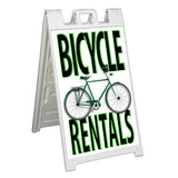 Bicycle Rentals A-Frame Signs, Decals, or Panels