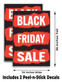 Black Friday A-Frame Signs, Decals, or Panels