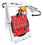 Black Friday Blowout A-Frame Signs, Decals, or Panels