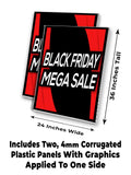 Black Friday A-Frame Signs, Decals, or Panels