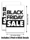 Black Friday Sale A-Frame Signs, Decals, or Panels