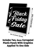 Black Friday Sale A-Frame Signs, Decals, or Panels