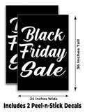 Black Friday Sale A-Frame Signs, Decals, or Panels