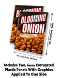 Blooming Onion A-Frame Signs, Decals, or Panels
