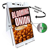 Blooming Onion A-Frame Signs, Decals, or Panels