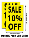 Sale 10% Off A-Frame Signs, Decals, or Panels