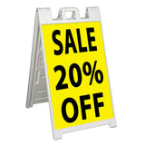 Sale 20% Off A-Frame Signs, Decals, or Panels