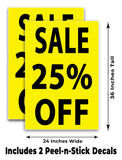 Sale 25% Off A-Frame Signs, Decals, or Panels