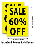 Sale 60% Off A-Frame Signs, Decals, or Panels
