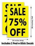 Sale 75% Off A-Frame Signs, Decals, or Panels