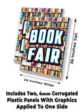 Book Fair A-Frame Signs, Decals, or Panels