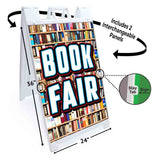 Book Fair A-Frame Signs, Decals, or Panels