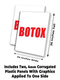 Botox A-Frame Signs, Decals, or Panels