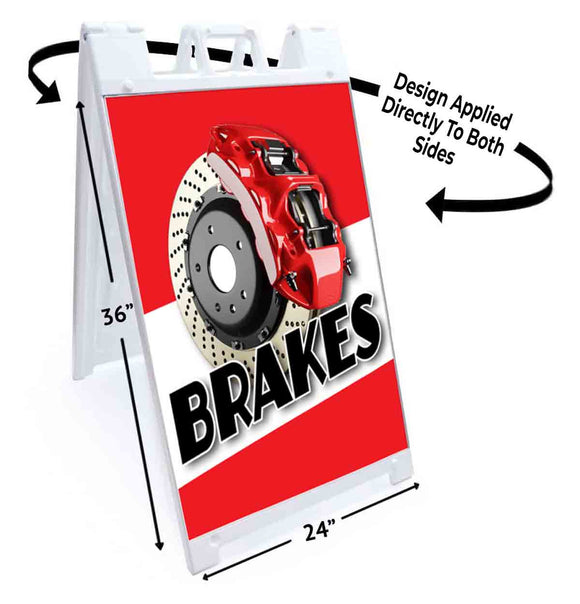 Brakes A-Frame Signs, Decals, or Panels