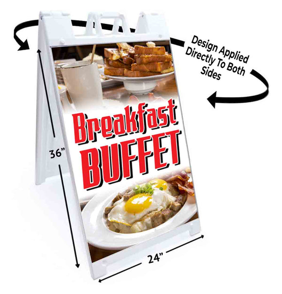 Breakfast Buffet A-Frame Signs, Decals, or Panels