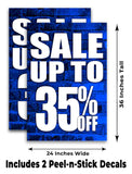 Sale 35% Off A-Frame Signs, Decals, or Panels