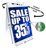 Sale 35% Off A-Frame Signs, Decals, or Panels