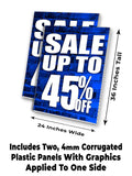 Sale 45% Off A-Frame Signs, Decals, or Panels