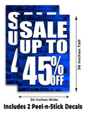Sale 45% Off A-Frame Signs, Decals, or Panels
