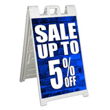 Sale 5% Off A-Frame Signs, Decals, or Panels