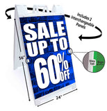Sale 60% Off A-Frame Signs, Decals, or Panels