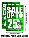 Sale 25% Off A-Frame Signs, Decals, or Panels