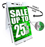 Sale 25% Off A-Frame Signs, Decals, or Panels