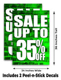 Sale 35% Off A-Frame Signs, Decals, or Panels