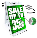 Sale 35% Off A-Frame Signs, Decals, or Panels