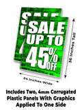 Sale 45% Off A-Frame Signs, Decals, or Panels