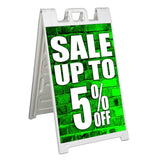 Sale 5% Off A-Frame Signs, Decals, or Panels