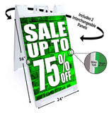 Sale 75% Off A-Frame Signs, Decals, or Panels