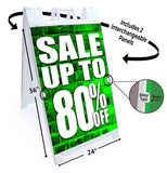Sale 80% Off A-Frame Signs, Decals, or Panels