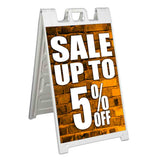 Sale 5% Off A-Frame Signs, Decals, or Panels