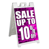 Sale Up to 10% A-Frame Signs, Decals, or Panels