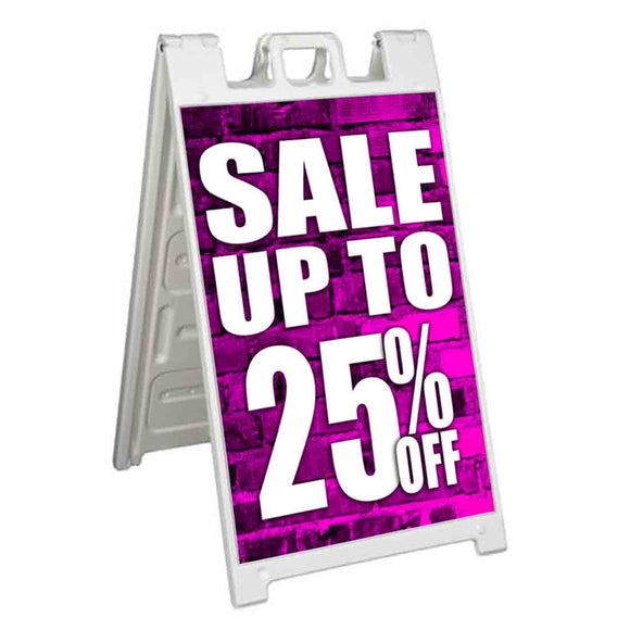 Sale Up to 25% A-Frame Signs, Decals, or Panels