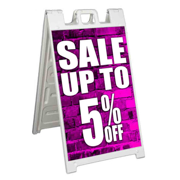 Sale Up to 5% A-Frame Signs, Decals, or Panels