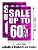 Sale Up to 60% A-Frame Signs, Decals, or Panels
