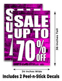 Sale Up to 70% A-Frame Signs, Decals, or Panels