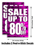 Sale Up to 80% A-Frame Signs, Decals, or Panels
