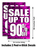 Sale Up to 90% A-Frame Signs, Decals, or Panels
