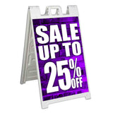 Sale Up to 25% A-Frame Signs, Decals, or Panels