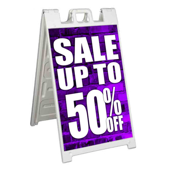 Sale Up to 50% A-Frame Signs, Decals, or Panels